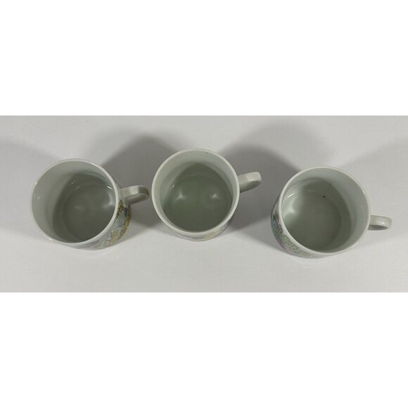 SI Japan Coffee Cup Mugs Tiger Lion Water Buffalo Animals Vintage Retro Drink - Picture 8 of 11